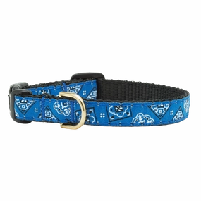 Teacup Collar | Blue Bandana