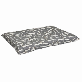 Tufted Cushion | Dashing Dogs Woven