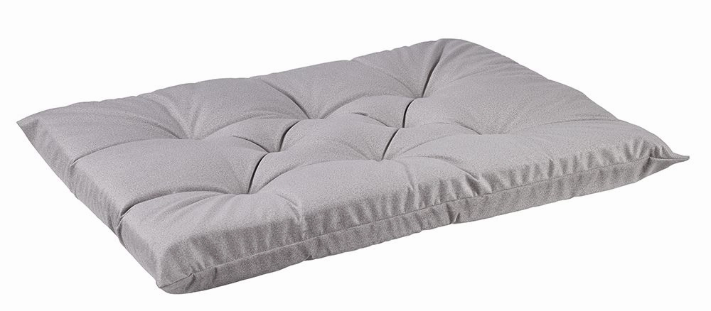 Tufted Cushion |  Sandstone Flanella Microvelvet