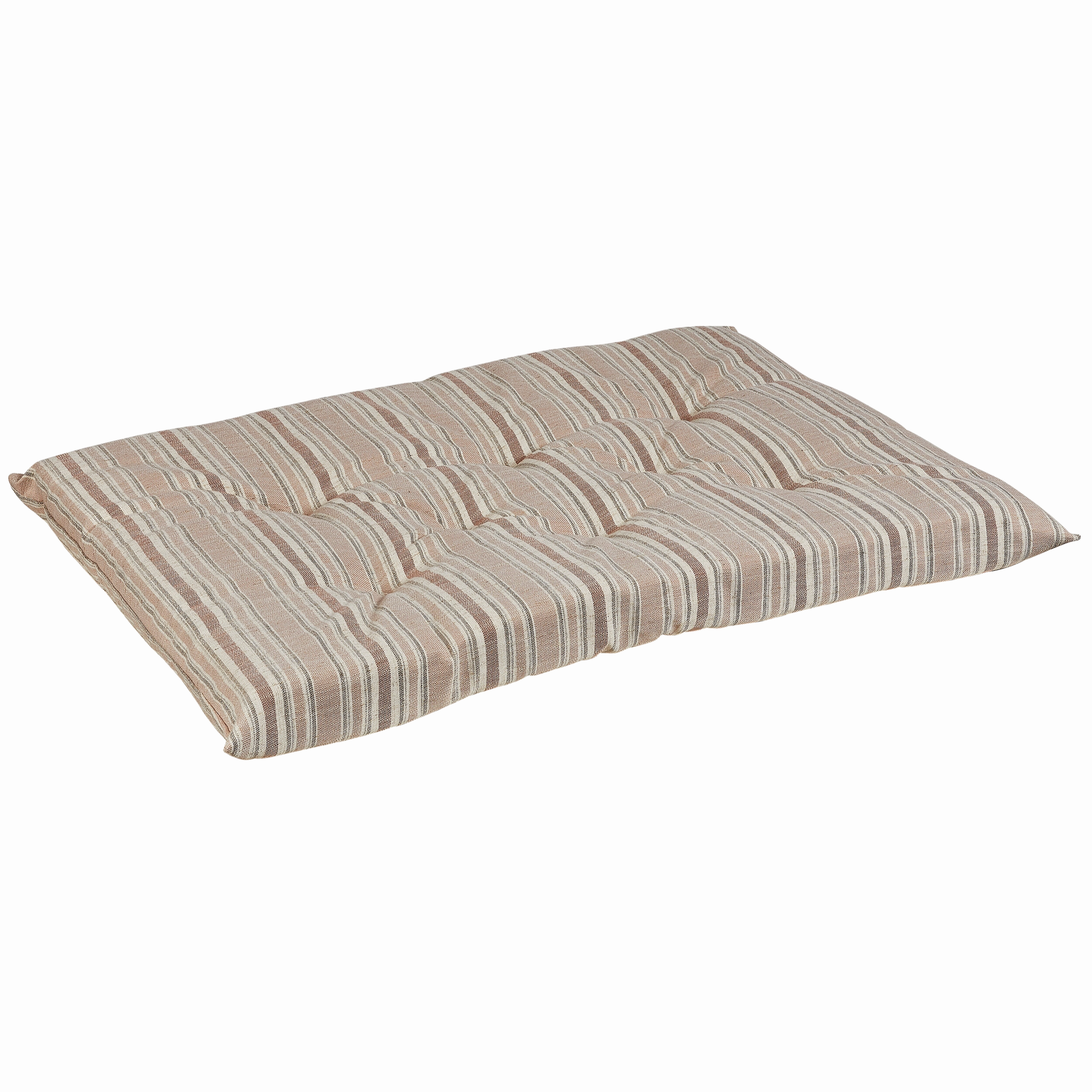 Tufted Cushion | Sanibel Stripe Linen