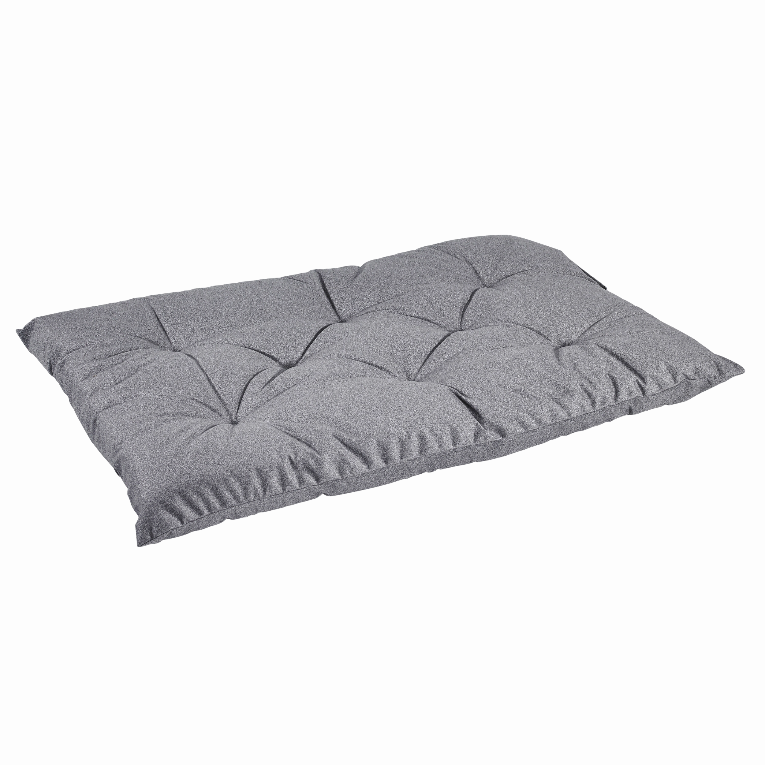 Tufted Cushion |  Shadow Flanella Microvelvet
