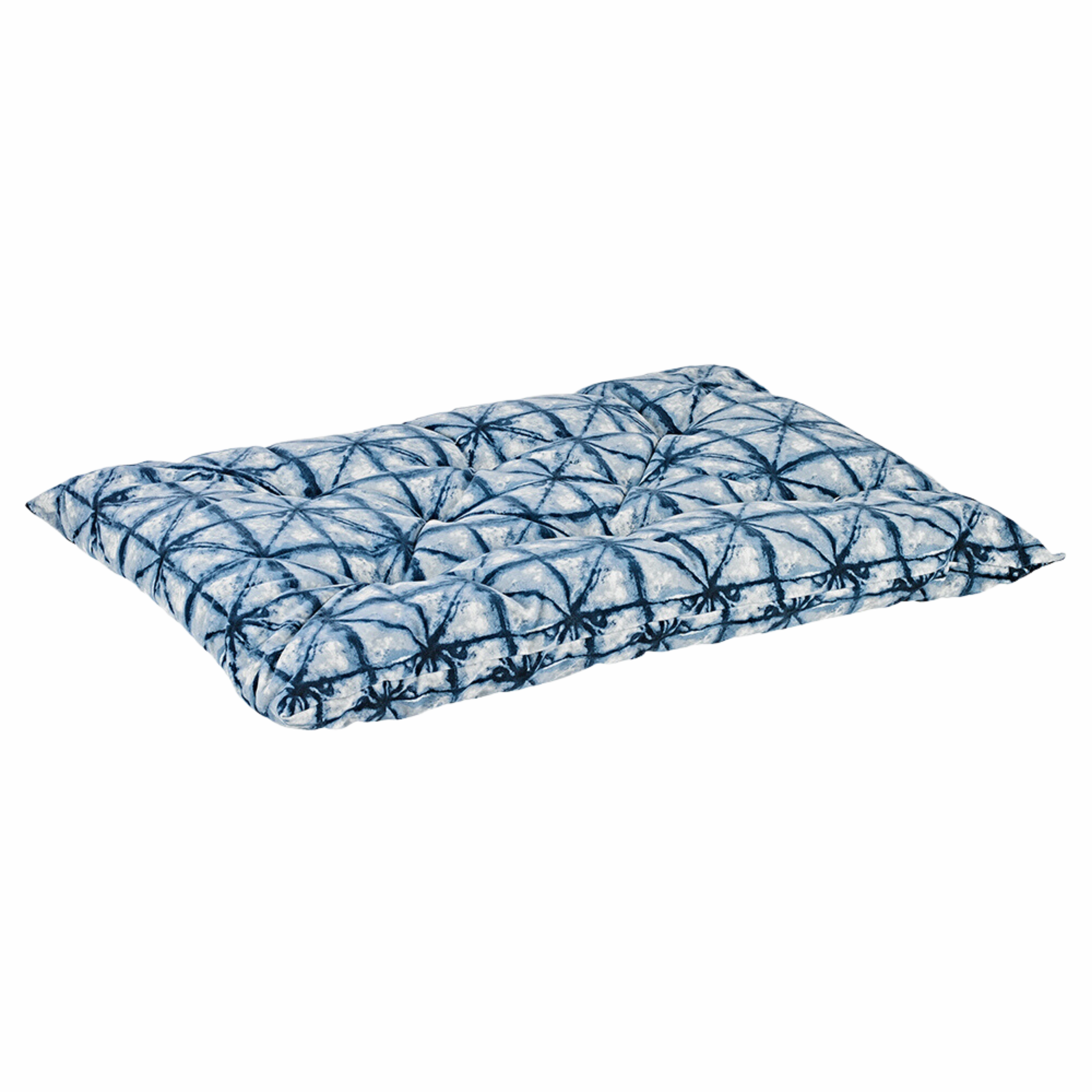 Tufted Cushion | Shibori Microvelvet