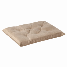 Tufted Cushion | Toast Microvelvet