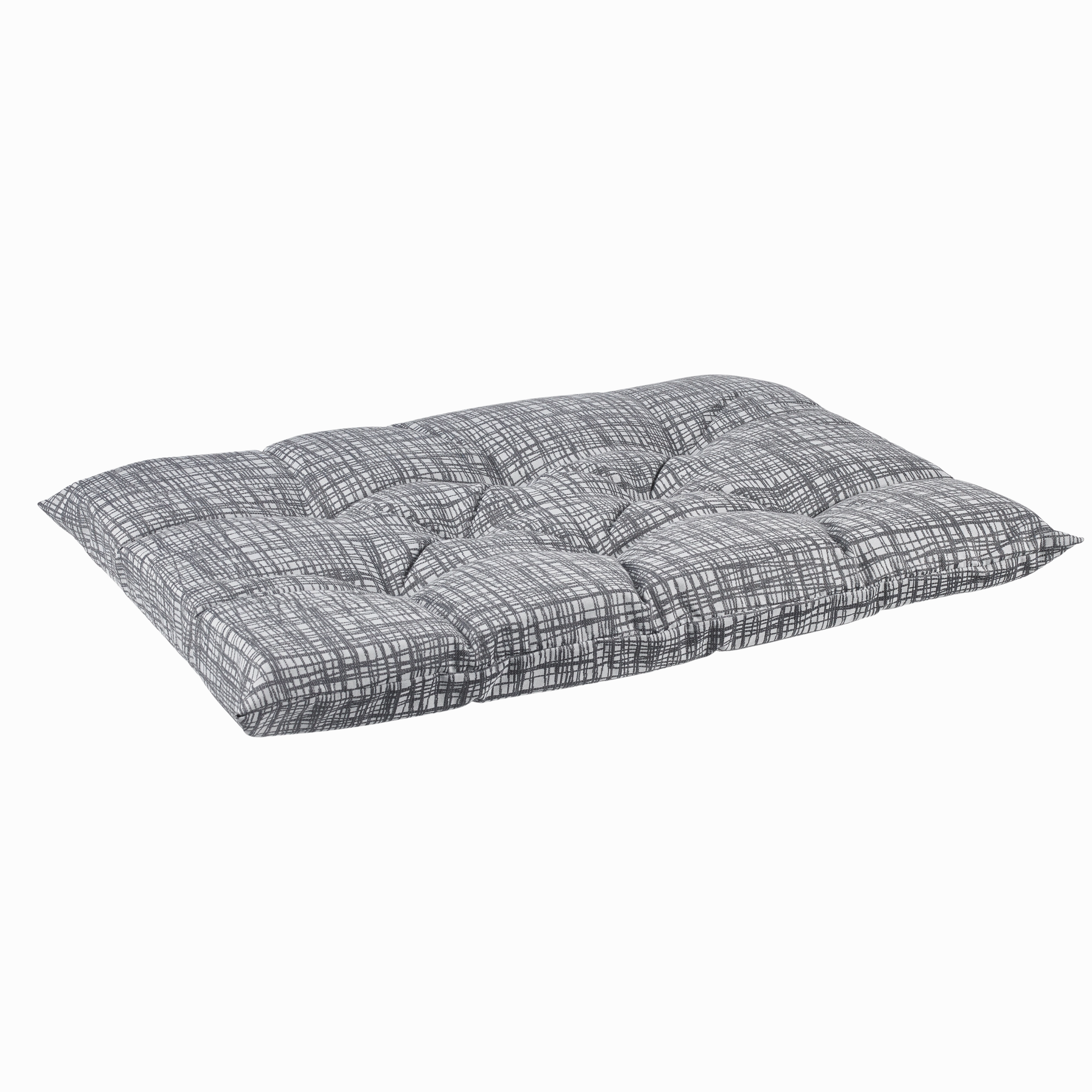 Tufted Cushion |  Tribeca Woven