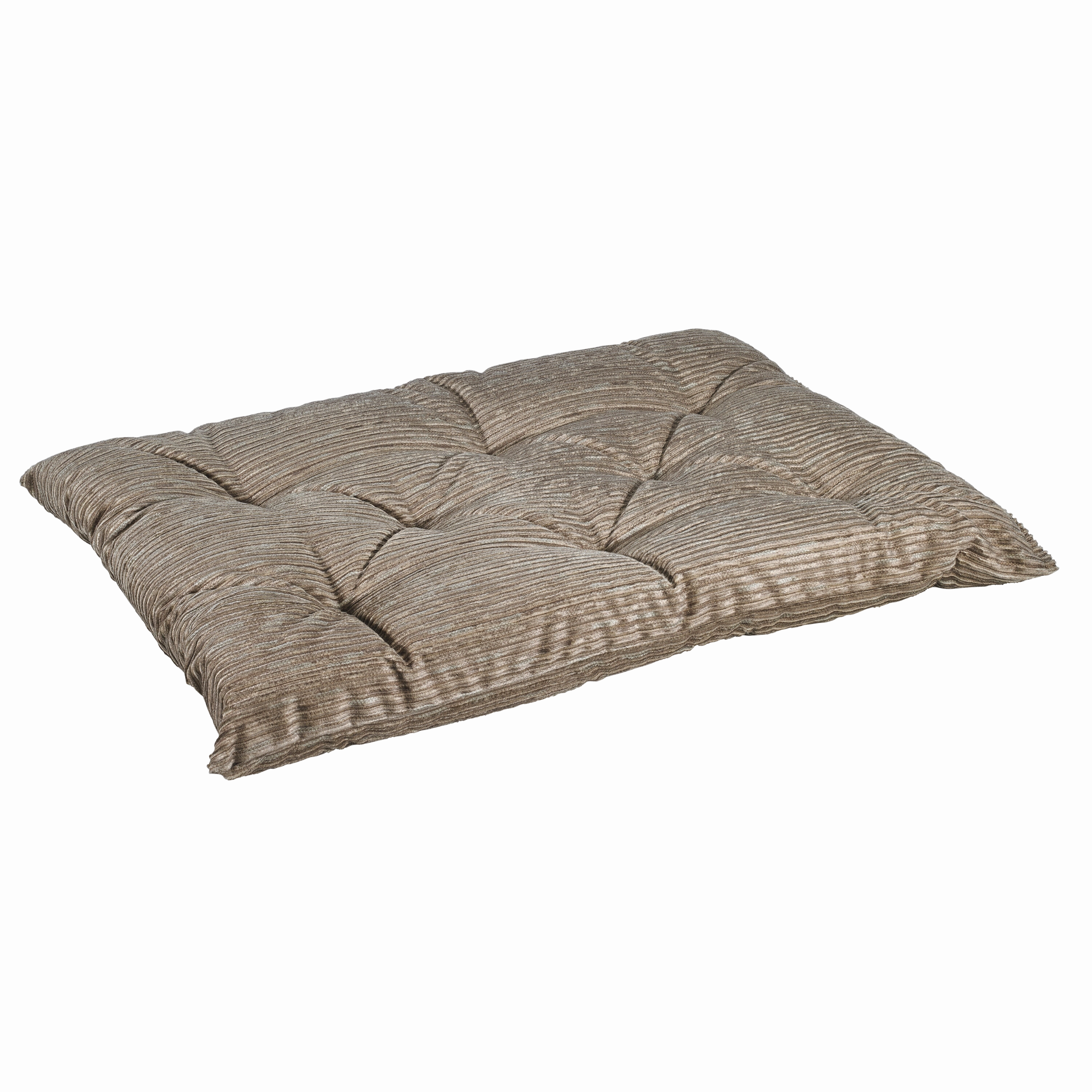 Tufted Cushion | Wheat Microvelvet
