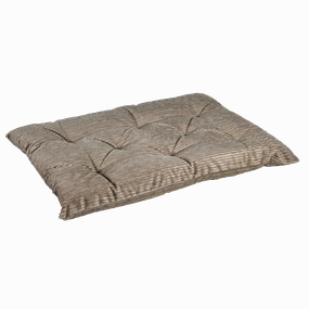 Tufted Cushion | Wheat Microvelvet
