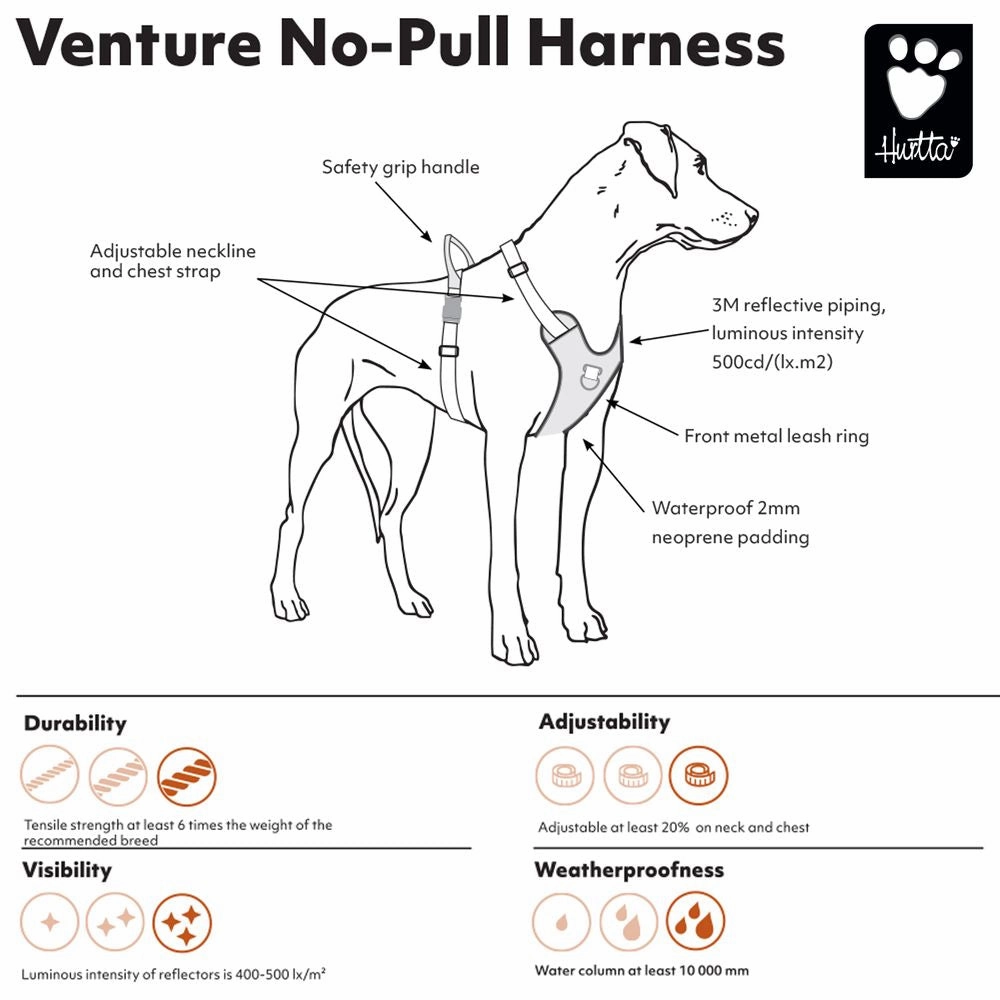Venture No-Pull Harness | Coral
