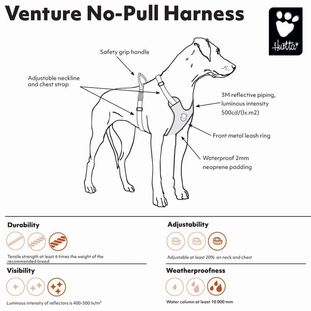 Venture No-Pull Harness | Shadow