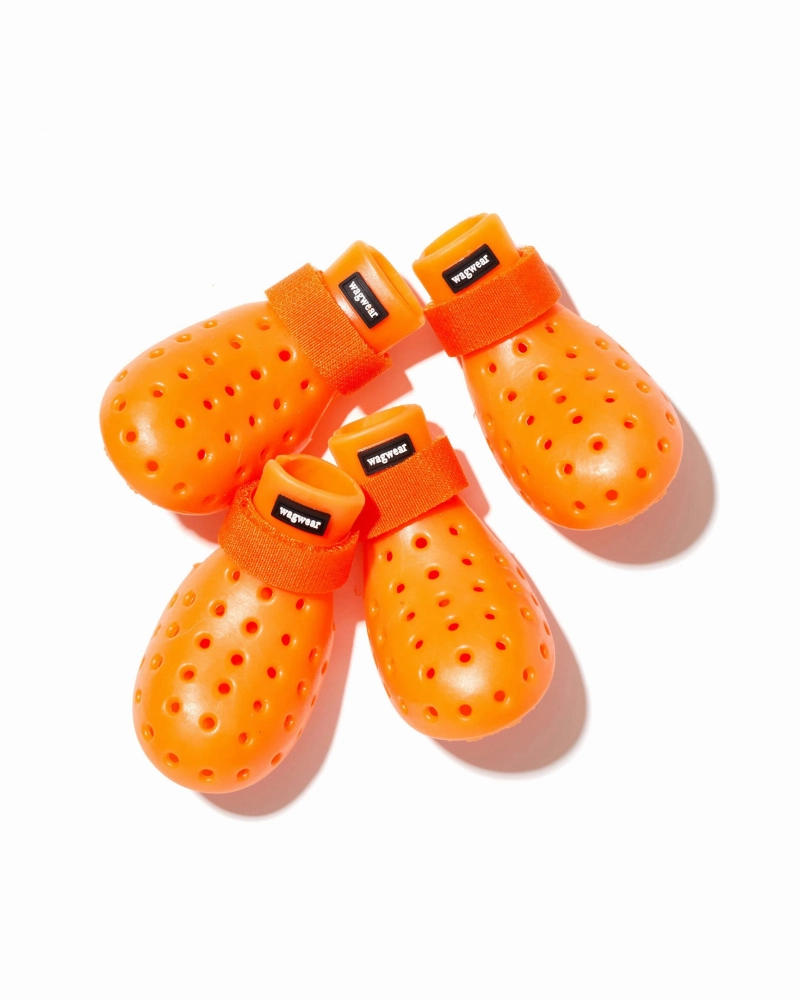 WagWellies Mojave Dog Boots (in Orange, Sage, or Sand)